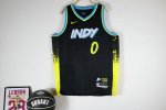 Maillot de Basket #0 Haliburton Indiana Pacers 23-24 city Imprimé